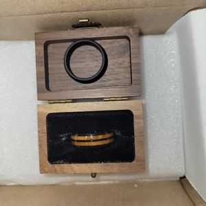 Bourbon Whiskey Barrel Wedding Band